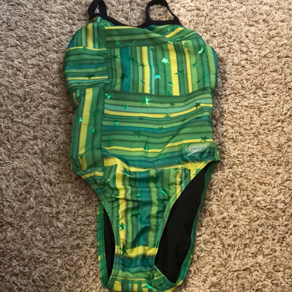 Speedo one piece!